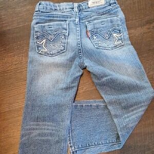 Levi's Kid's Vintage Straight Leg Blue Jeans